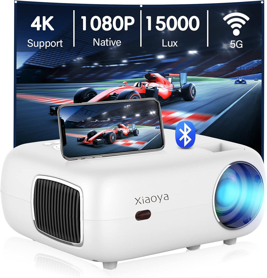 Transform Your Home Entertainment with the Xiaoya Q9 1080P LED Projector Bundle