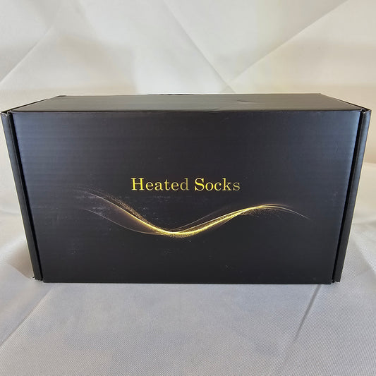 Heated Socks Black Large - DQ Distribution