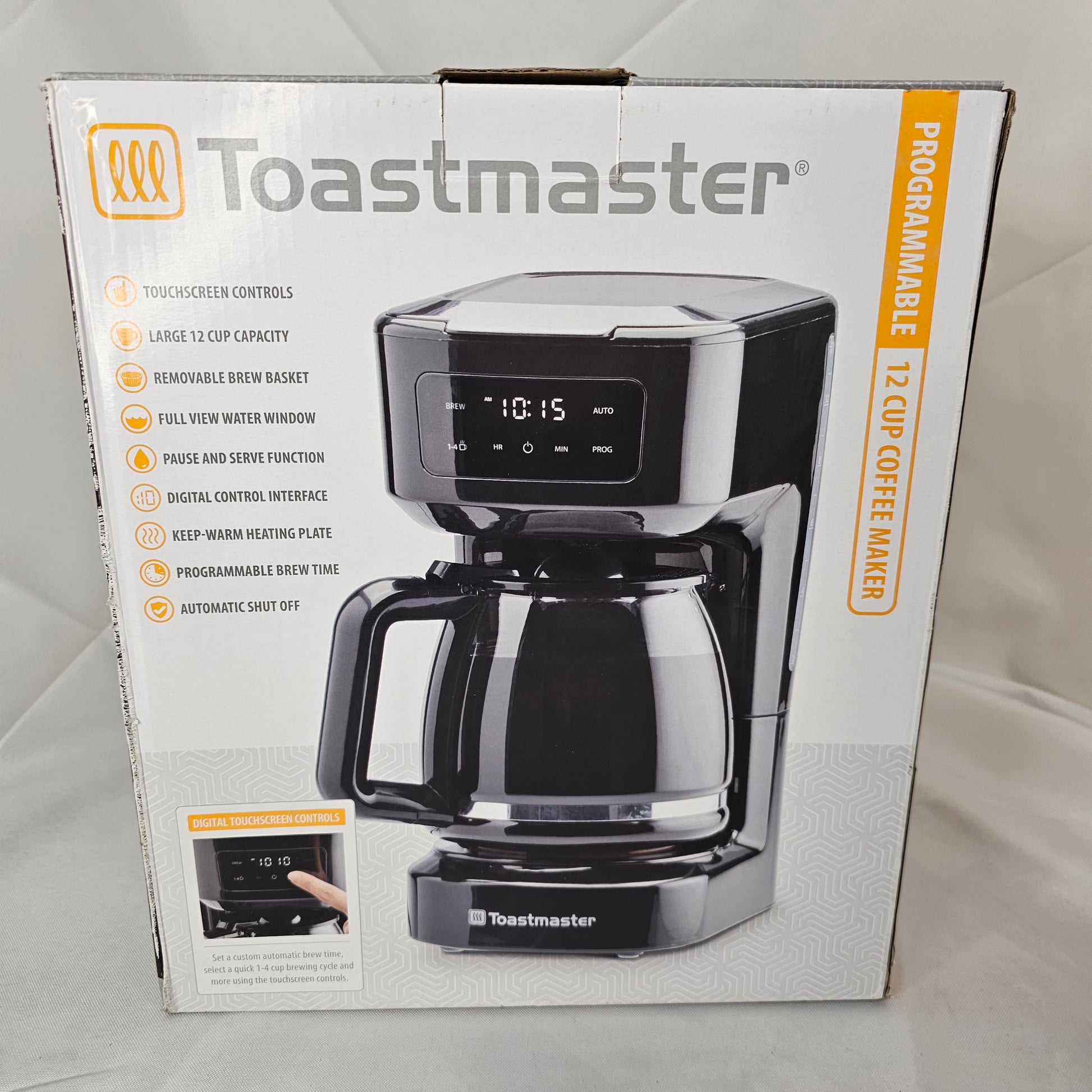 Programmable 12 Cup Coffee Maker Toastmaster TM-131CM - DQ Distribution