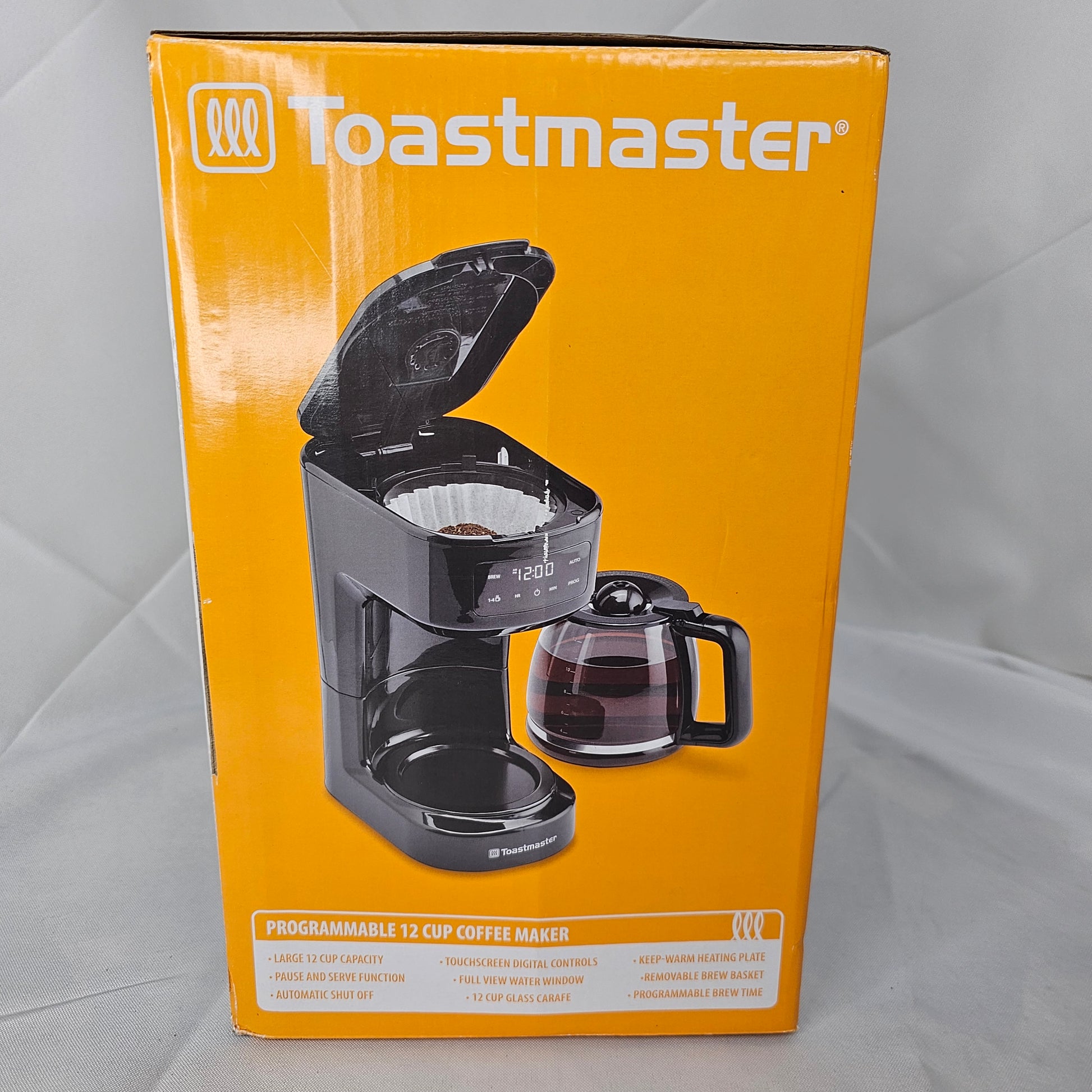 Programmable 12 Cup Coffee Maker Toastmaster TM-131CM - DQ Distribution