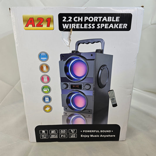 Portable Wireless Speaker 2.2 CH A21 - DQ Distribution