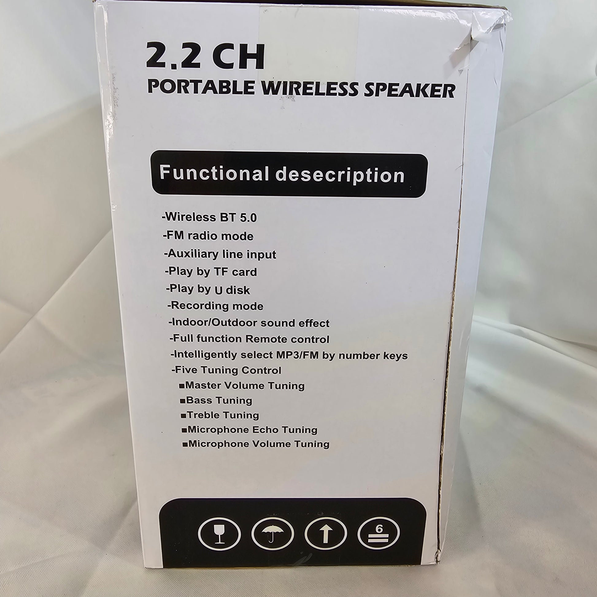 Portable Wireless Speaker 2.2 CH A21 - DQ Distribution