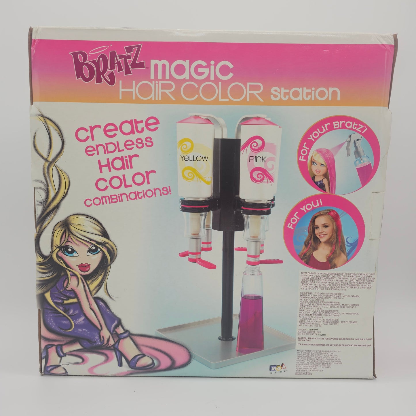 Magic Hair Color Station Bratz - DQ Distribution