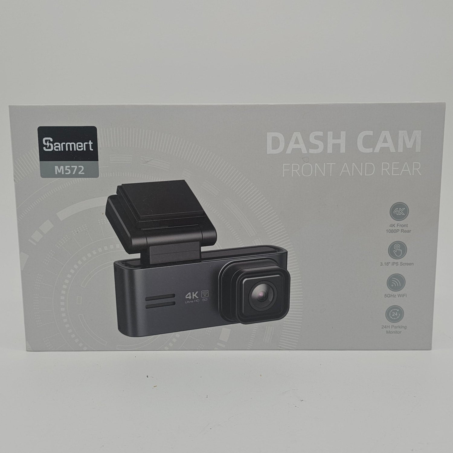 Dash Cam Front and Rear Sarmert M572 - DQ Distribution