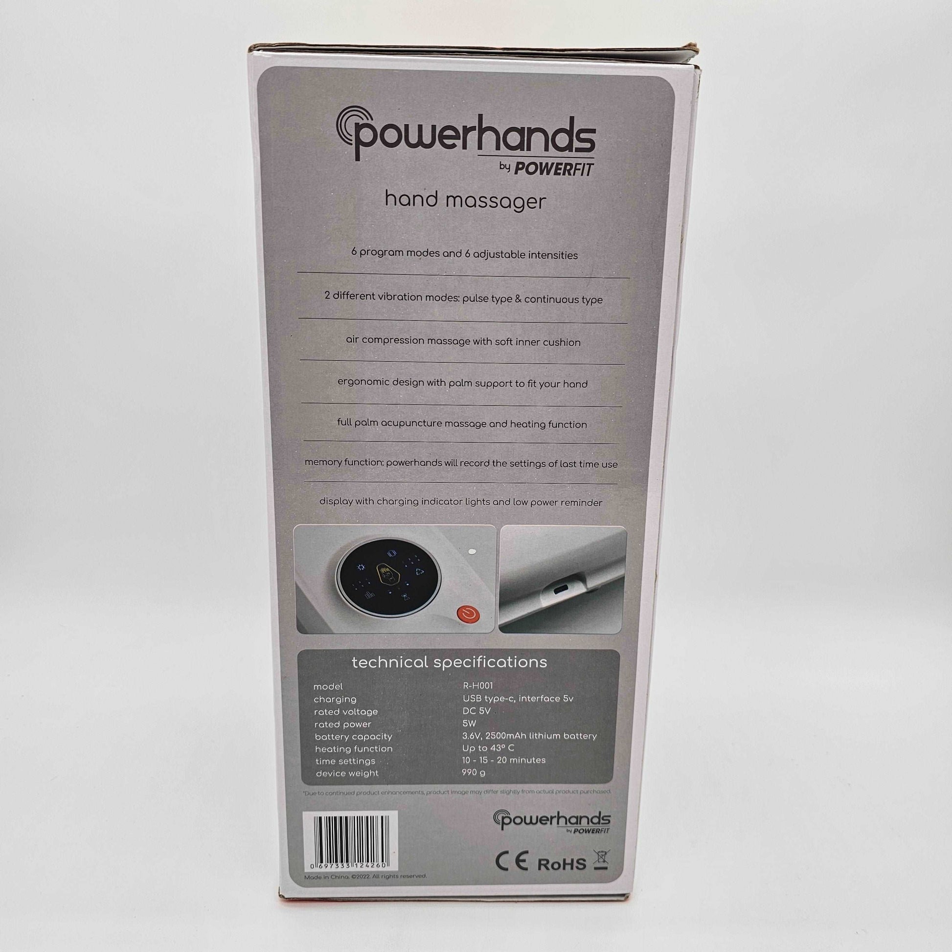 Hand Massager Powerhand - Powerfit R-H001 - DQ Distribution