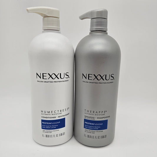 Shampoo and Conditioner Therappe Humectress 33.8 oz Set of 2 Nexxus