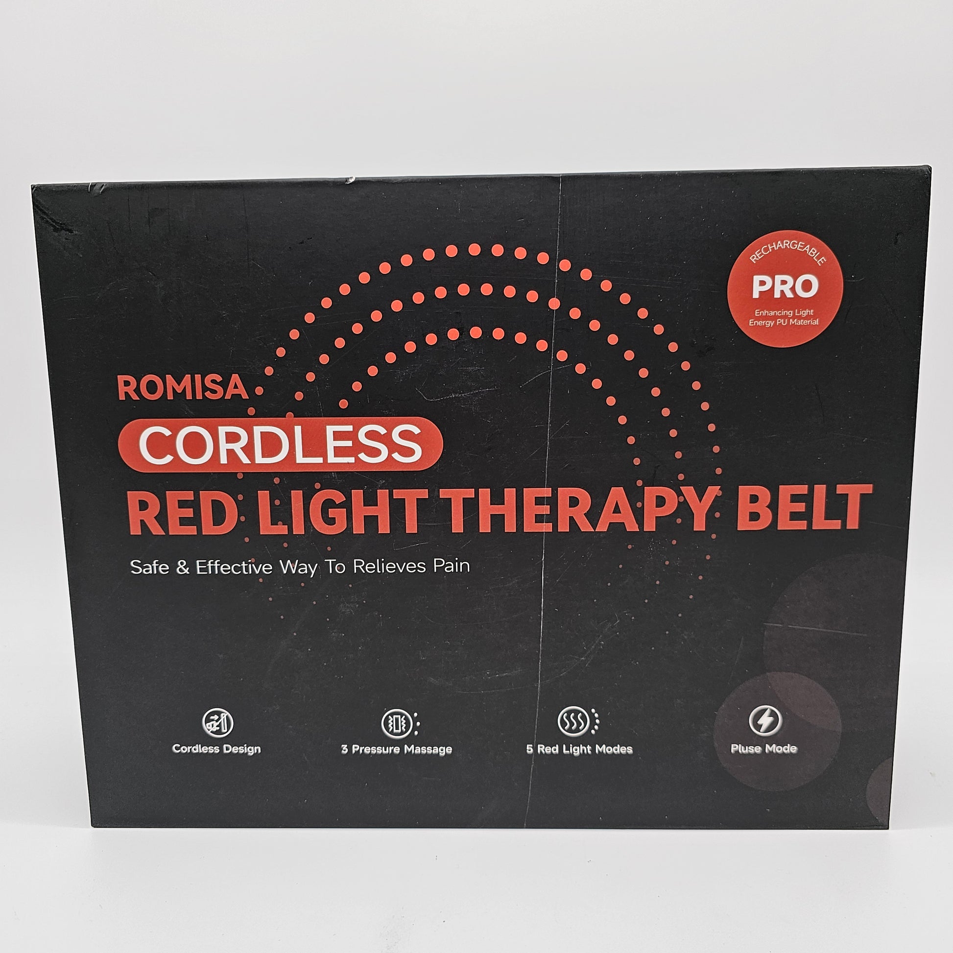 Cordless Red Light Therapy Belt Romisa K211 - DQ Distribution