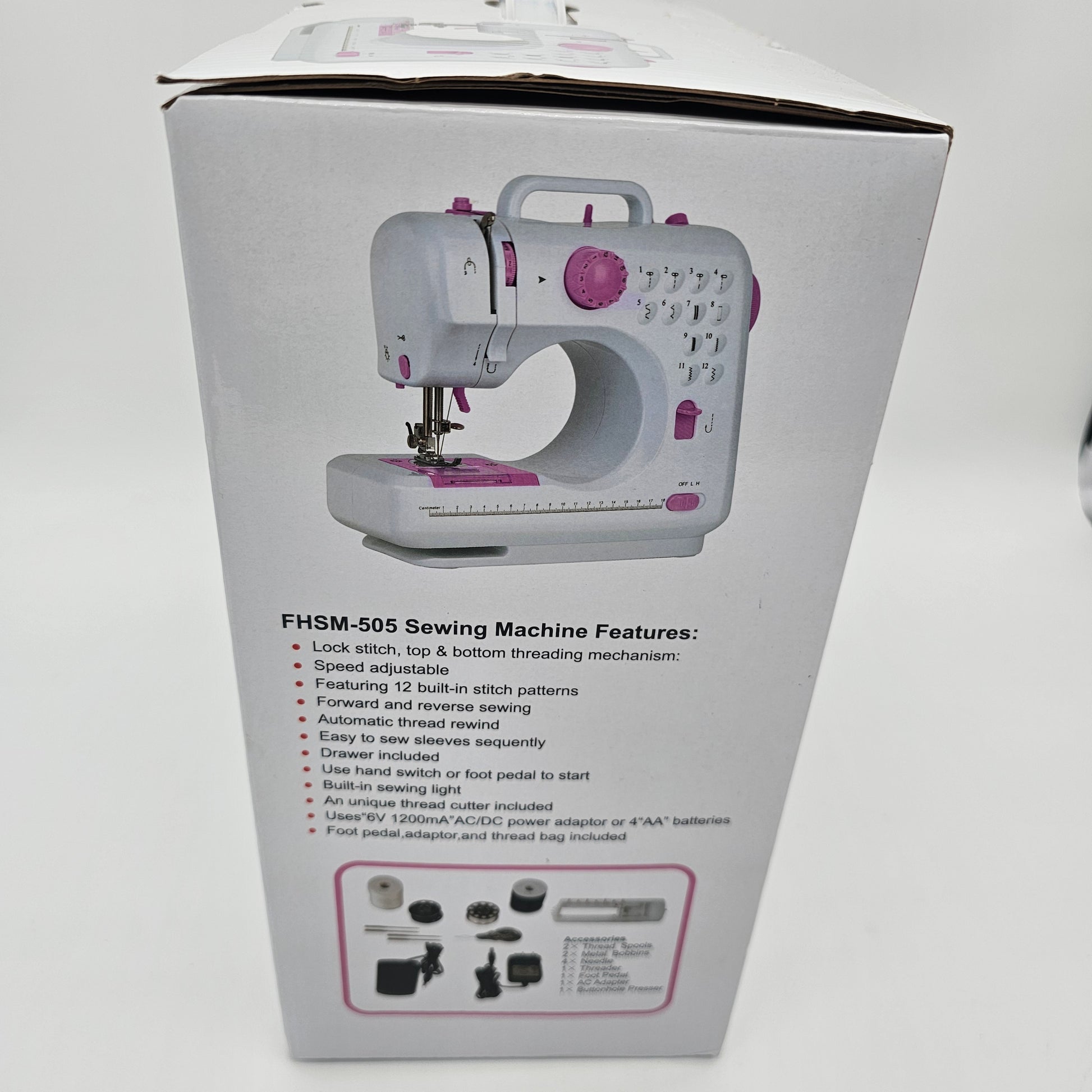 Mini Multifunctional Professional Sewing Machine FHSM-505 - DQ Distribution