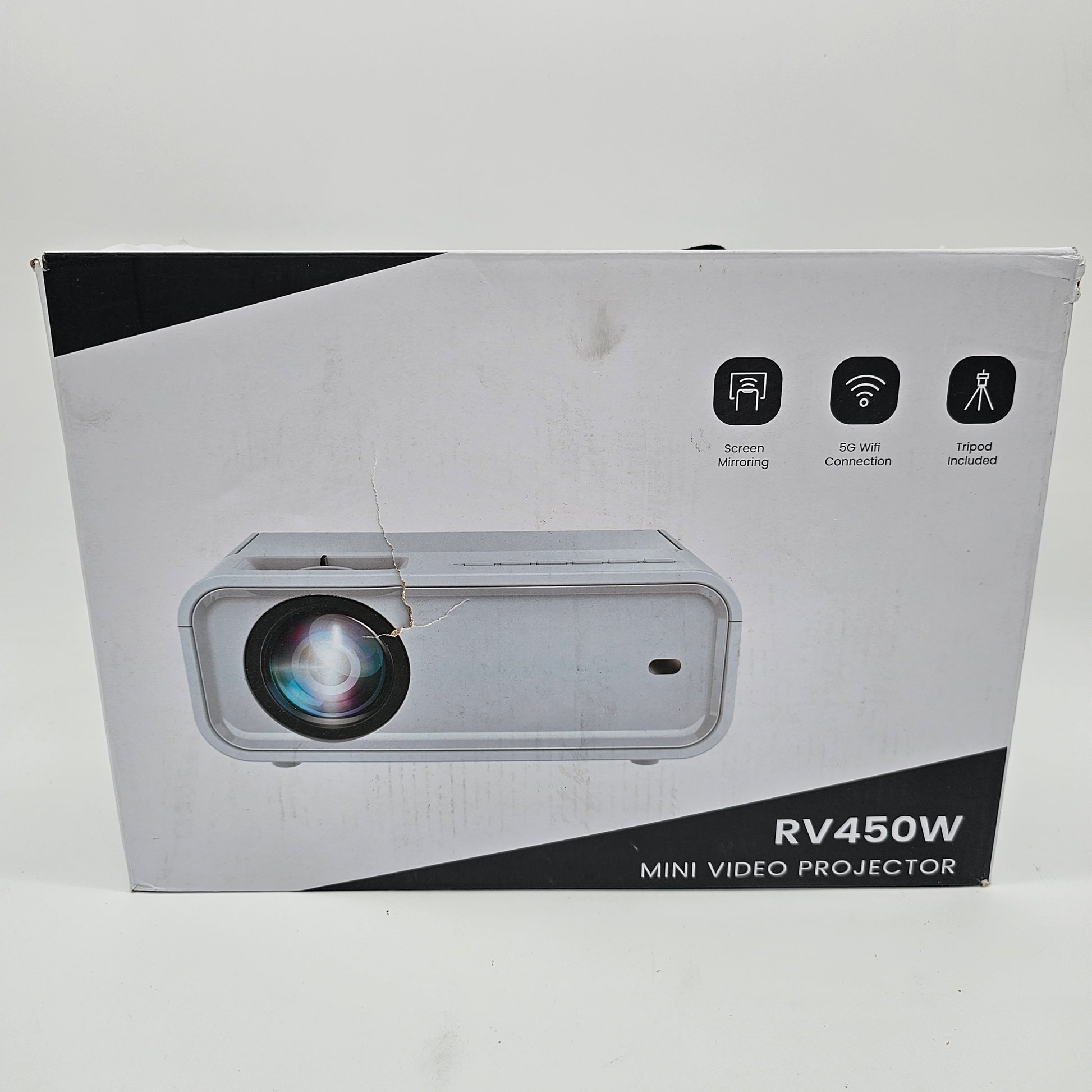 #Mini Video Projector Alvar RV450W - DQ Distribution