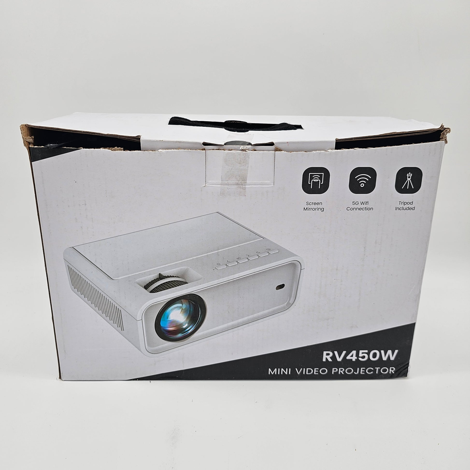 #Mini Video Projector Alvar RV450W - DQ Distribution