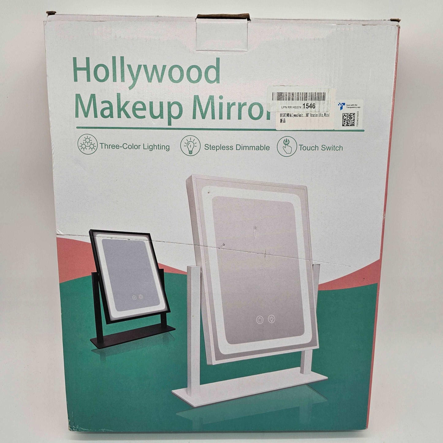 Hollywod Make up Mirror White Brightinwd - DQ Distribution