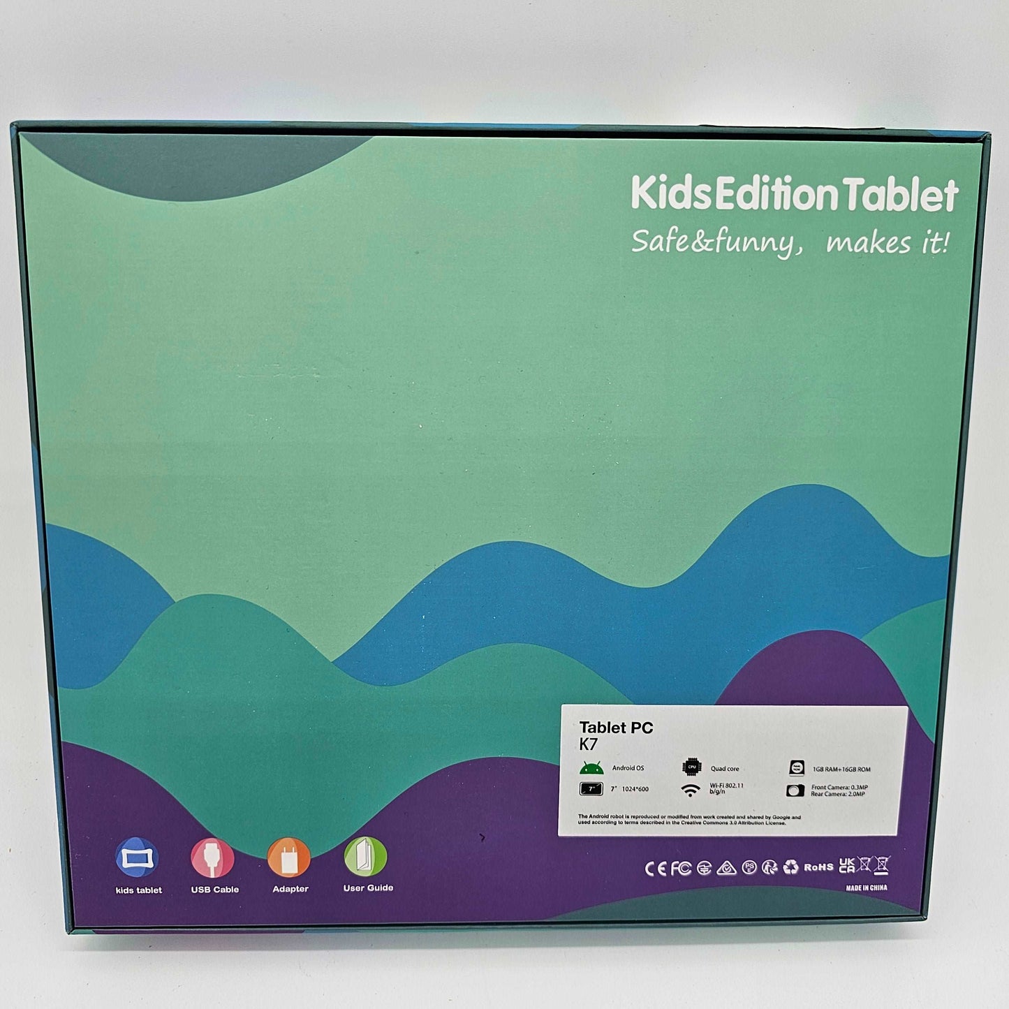 Kids Edition Tablet Pink K7 - DQ Distribution