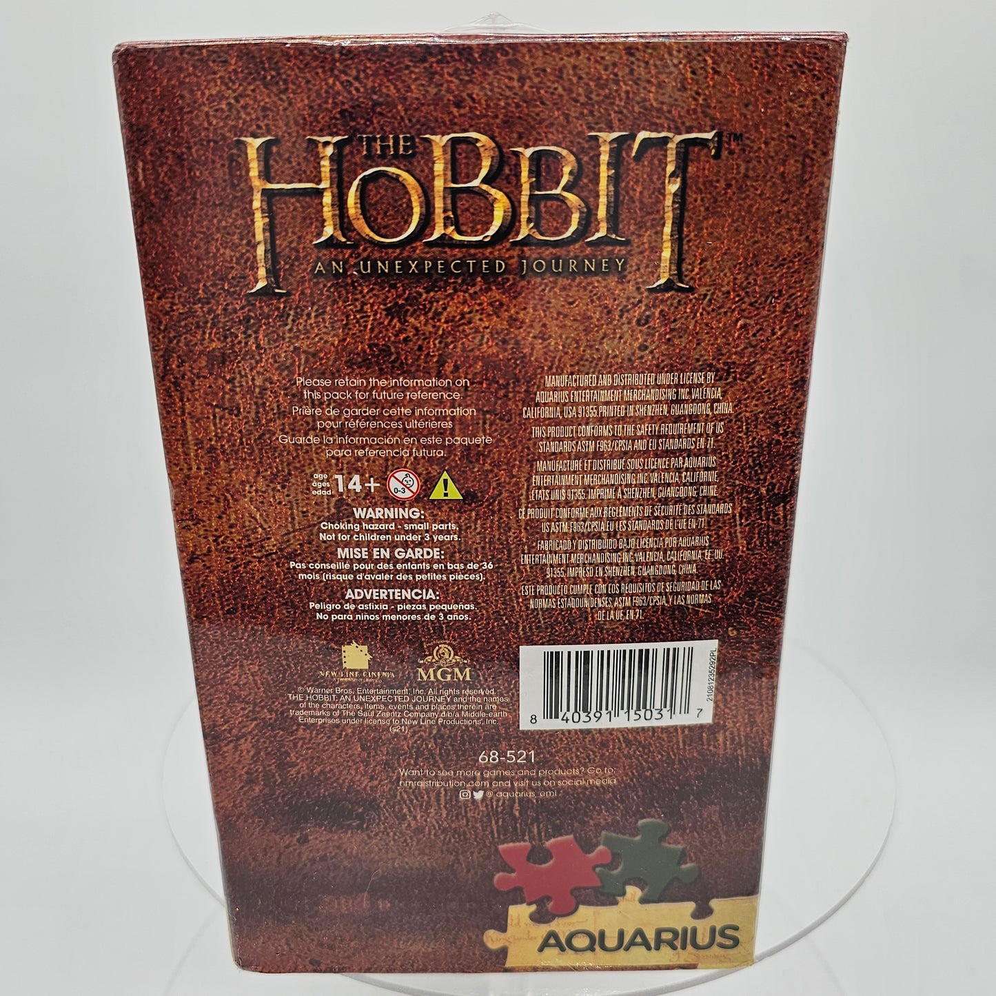 The Hobbit 3000 Piece Jigsaw Puzzle Aquarius 68521 - DQ Distribution