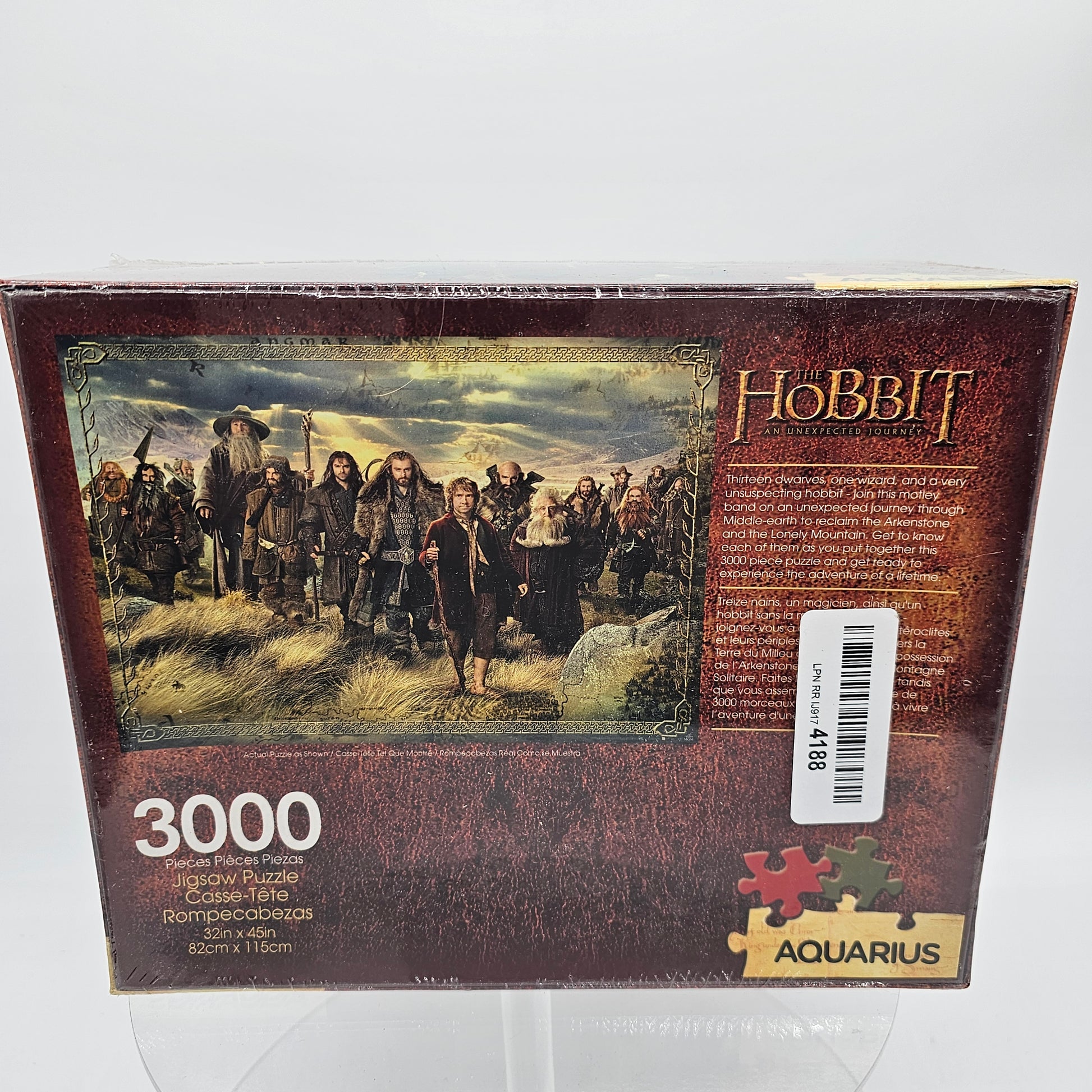 The Hobbit 3000 Piece Jigsaw Puzzle Aquarius 68521 - DQ Distribution