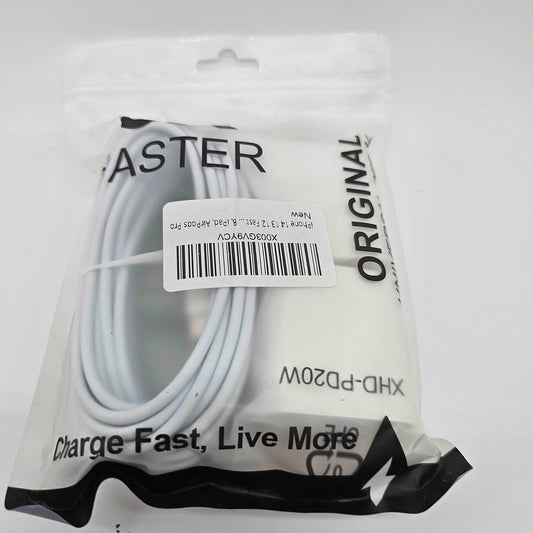 Fast Charger for iPhone 14 13 12 XHD-PD20W - DQ Distribution