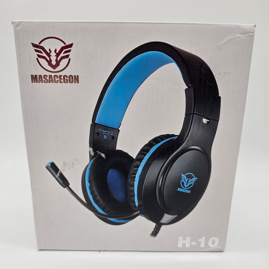 Pro Gaming Headset Red-Black Masacegon H-10 - DQ Distribution