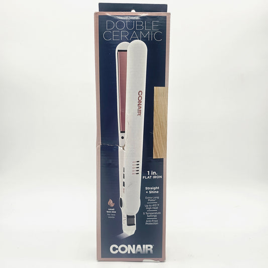 Double Ceramic 1 inch Flat Iron Conair - DQ Distribution