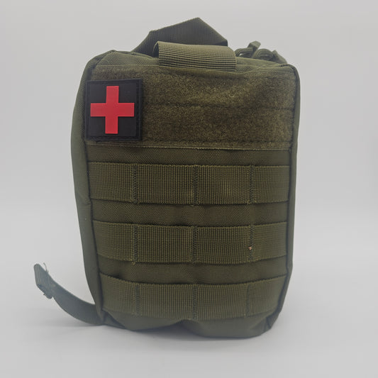 #Tactical First Aid Pouch Green - DQ Distribution