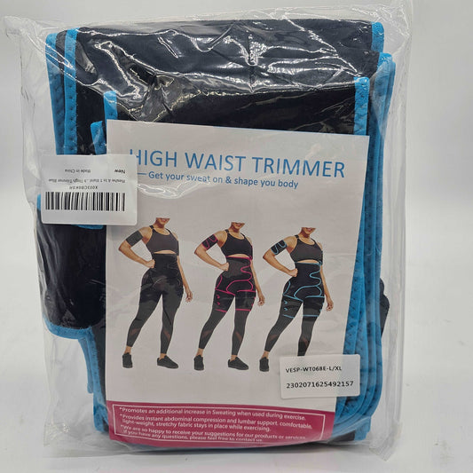 #4-in-1 Waist Arm and Thigh Trimmer Blue L-XL Reshe - DQ Distribution