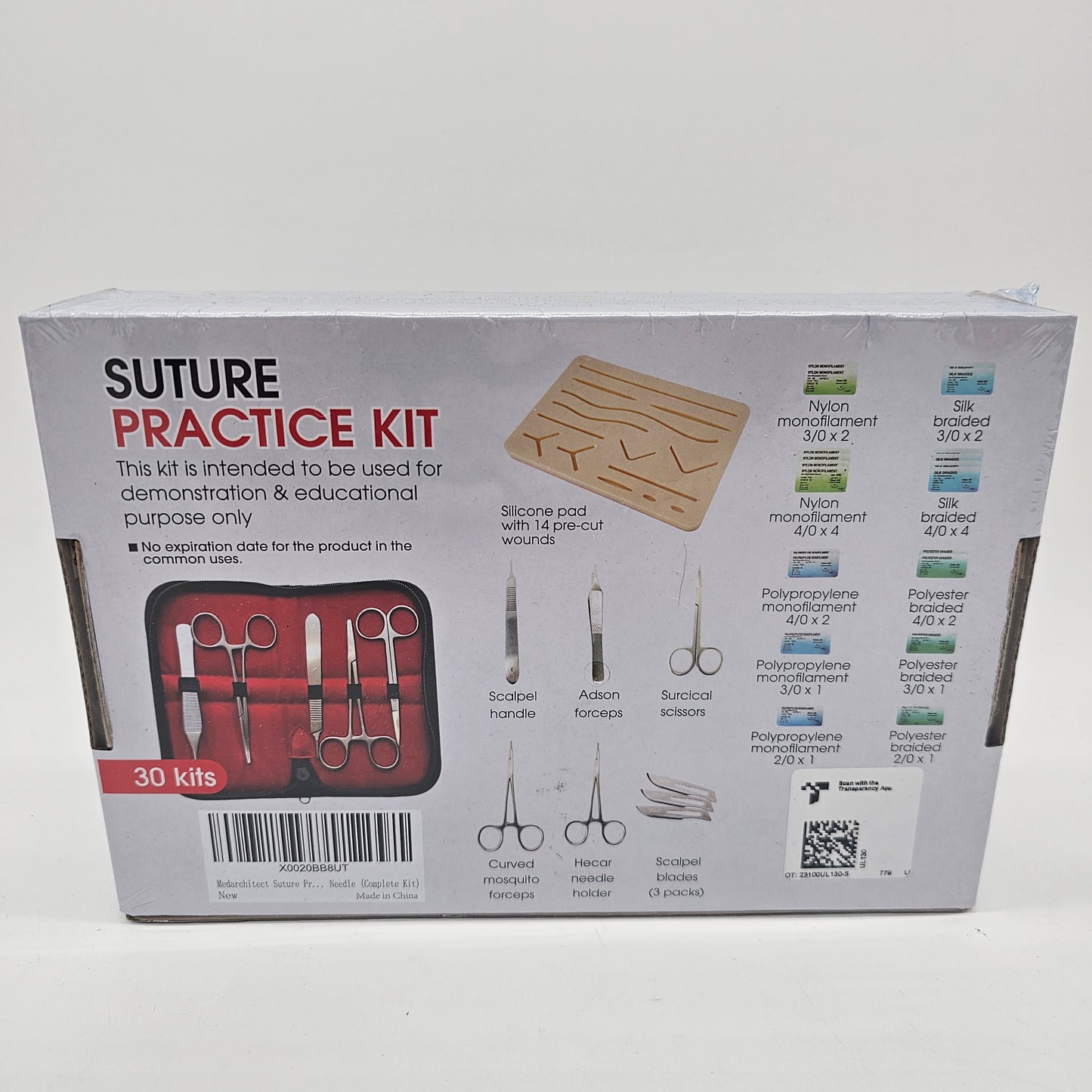 Suture Practice Kit Medarchitect