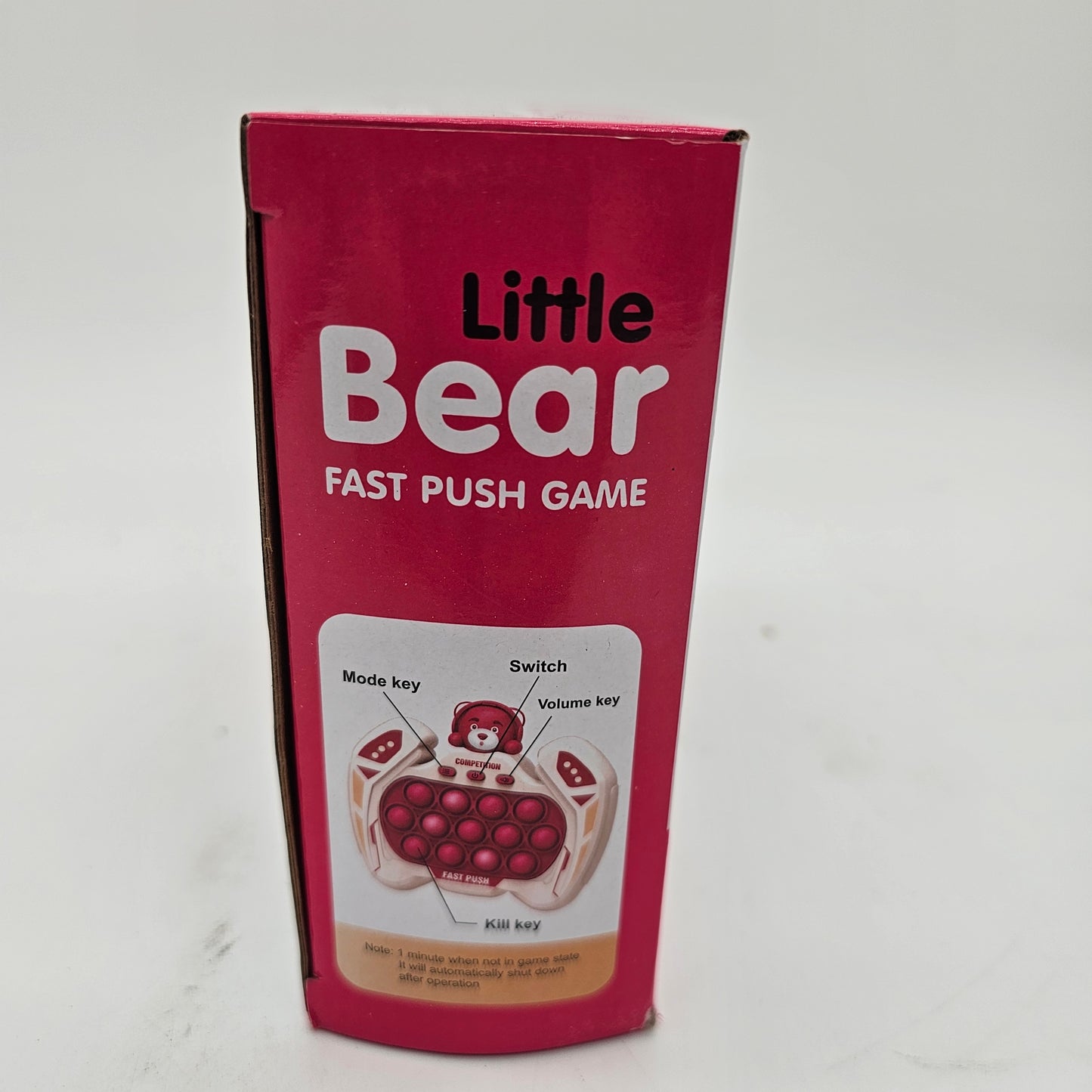 Little Bear Fast Push Game Red Fidget Pop Toys