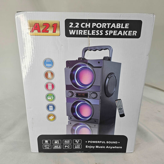 2.2 CH portable Wireless Speaker A21 - DQ Distribution