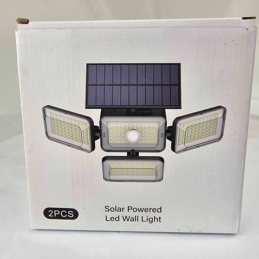 2PCS Solar Powered Led Wall Light Mokot - DQ Distribution