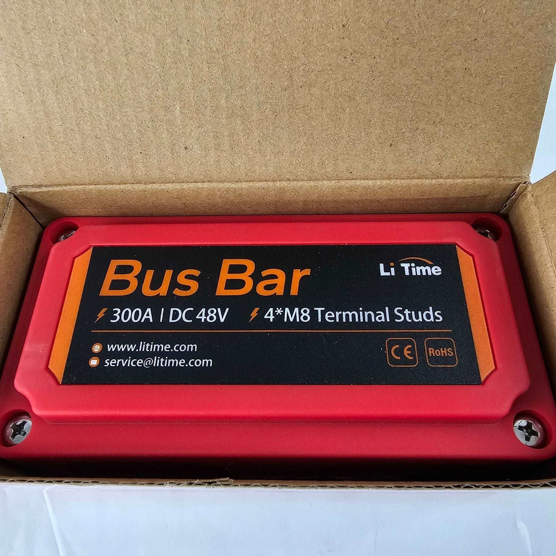 300A -4*M8 Terminal Stud Bus Bar Li Time - DQ Distribution