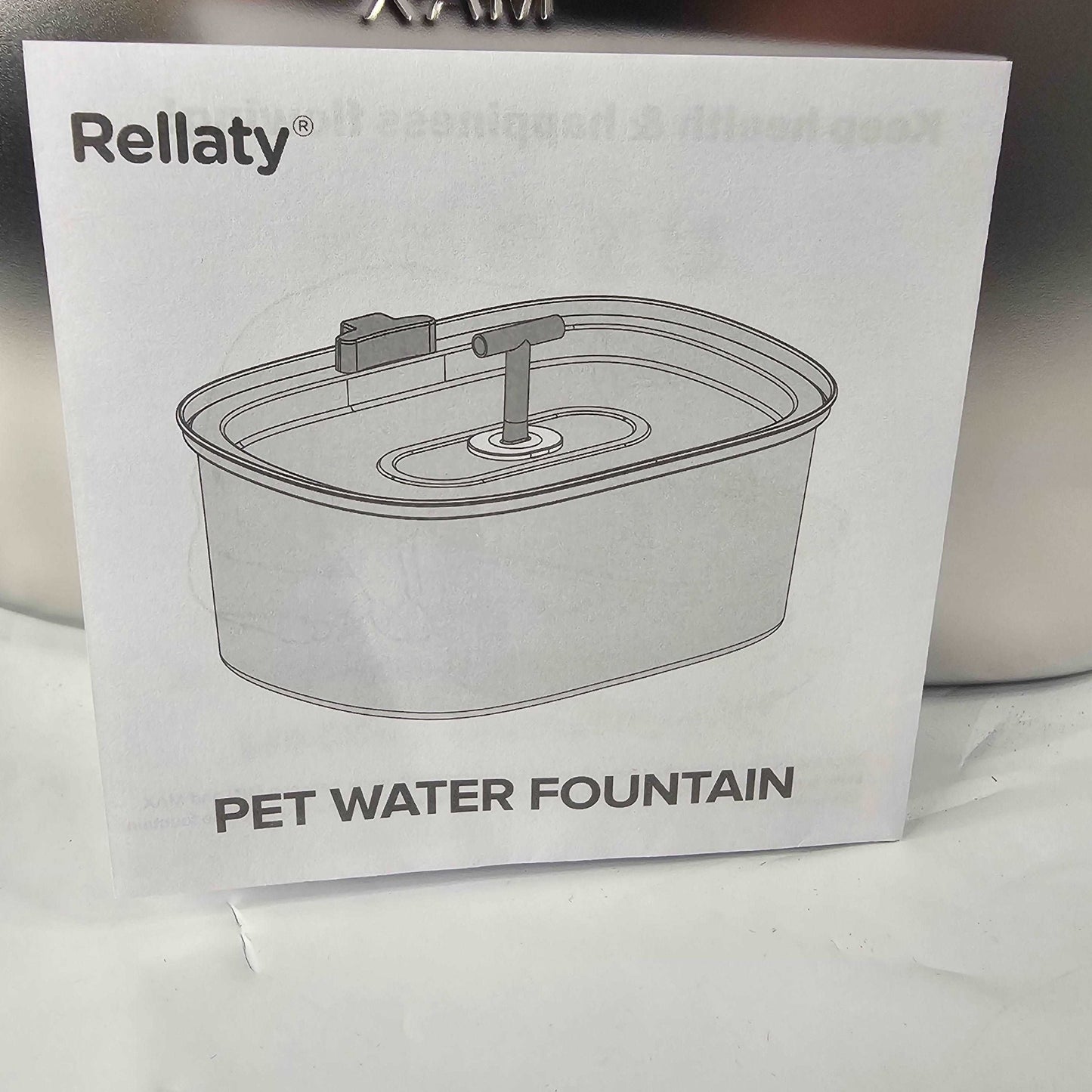 3.2L/108Oz Pet Water Fountain Rellaty - DQ Distribution