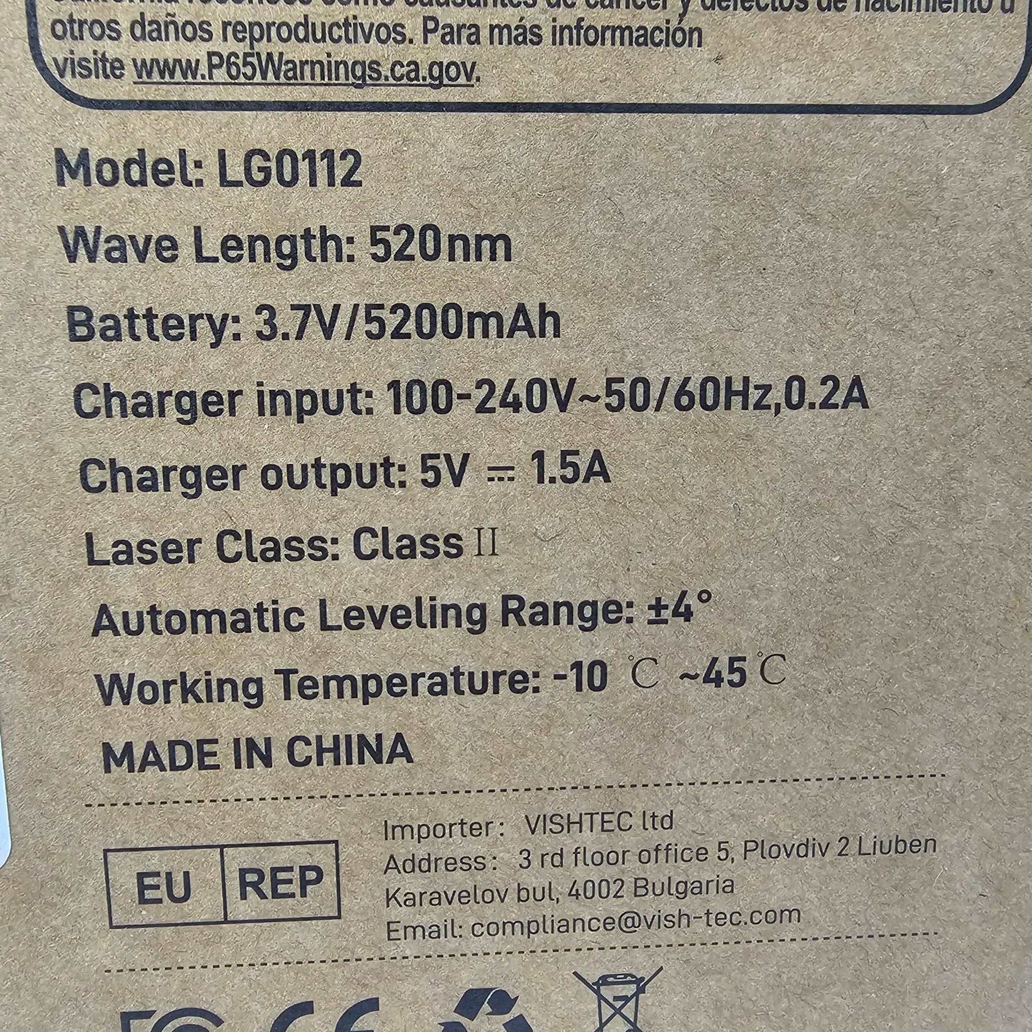 360 Cross Line Laser Level Gochifix LG0112 - DQ Distribution