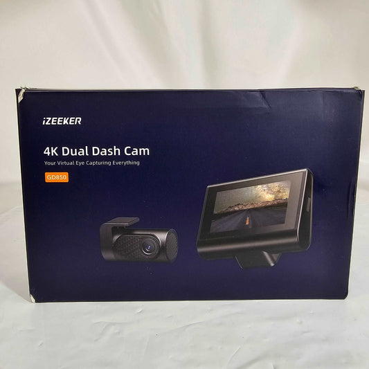 4k Dual Dash Camera Izeeker GD850 - DQ Distribution