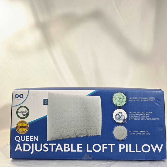 Adjustable Loft Pillow - Everlasting Comfort - DQ Distribution