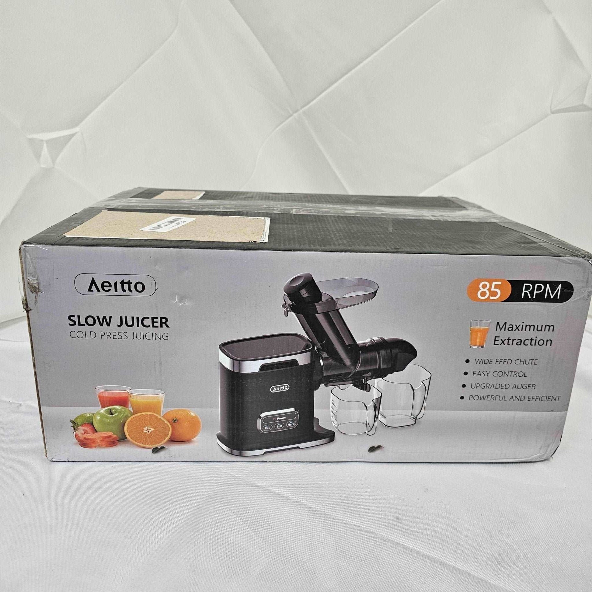 Aeitto Slow Juicer Cold Press Juicing - DQ Distribution