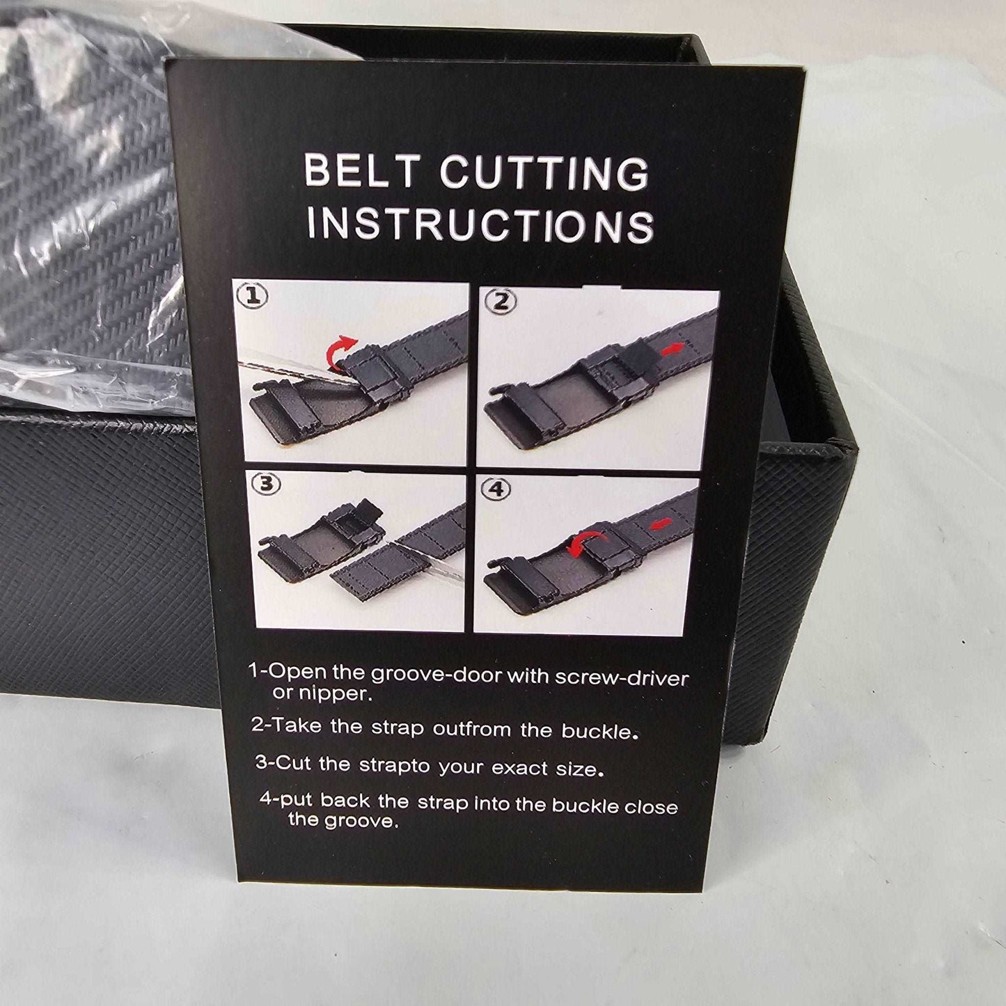 Belts for Men Gray Doopai - DQ Distribution