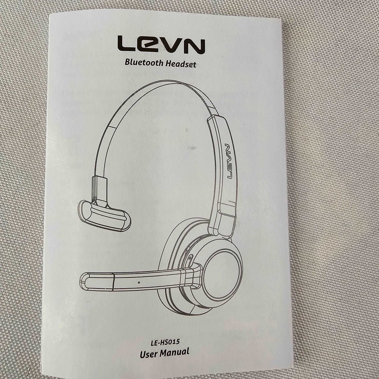 Bluetooth Headset AI Noise Canceling Ergonomic Levn LE-HS015 - DQ Distribution