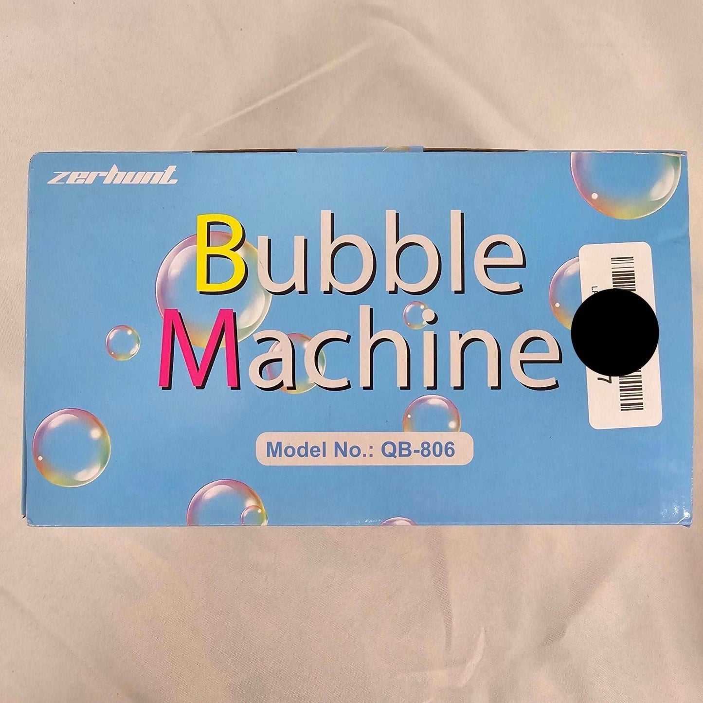 Bubble Machine Zerhunt QB-806 - DQ Distribution