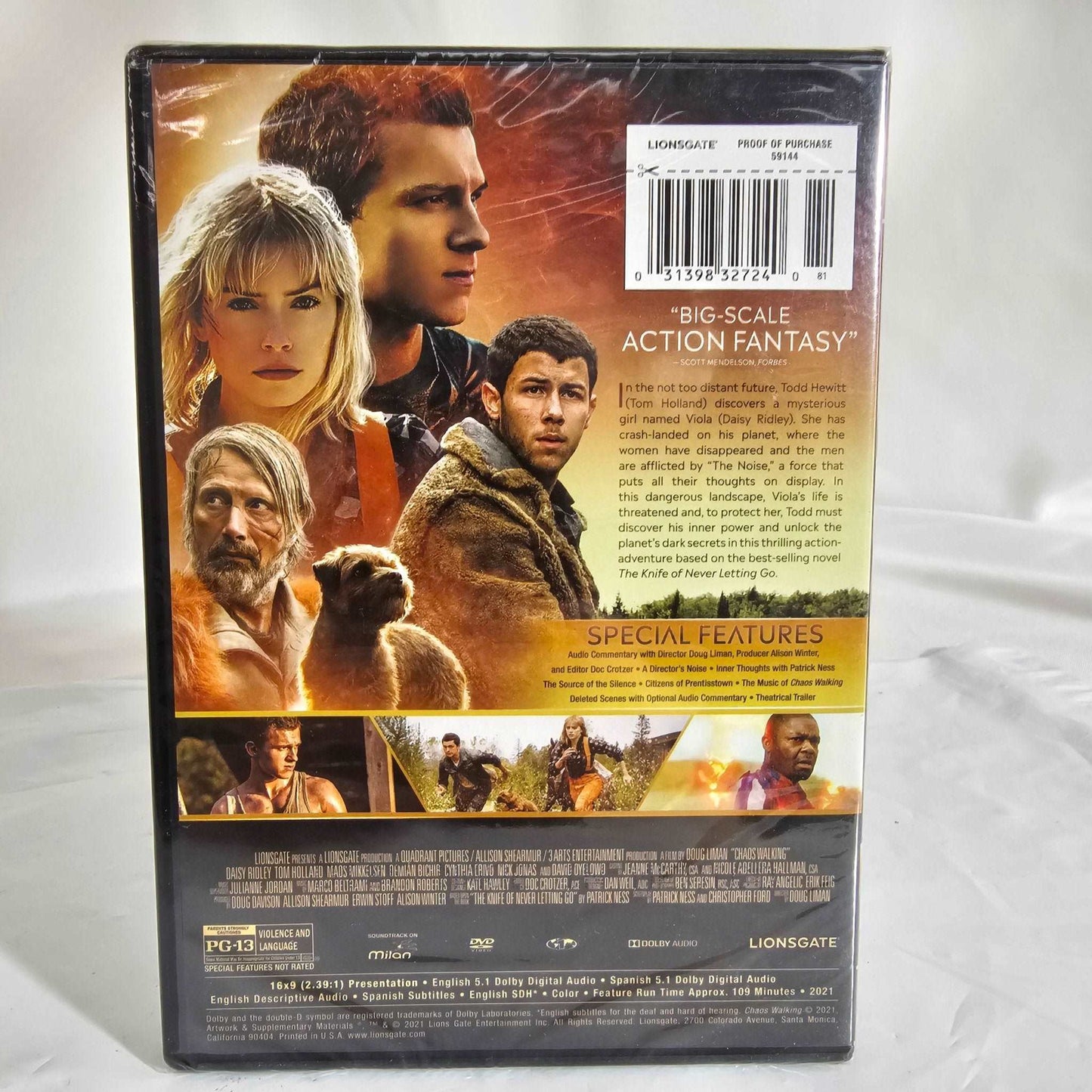 Chaos Walking DVD - DQ Distribution