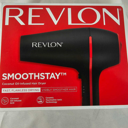 Coconut Oil Infused Hair Dryer SmoothStay Revlon RVDR5317 - DQ Distribution