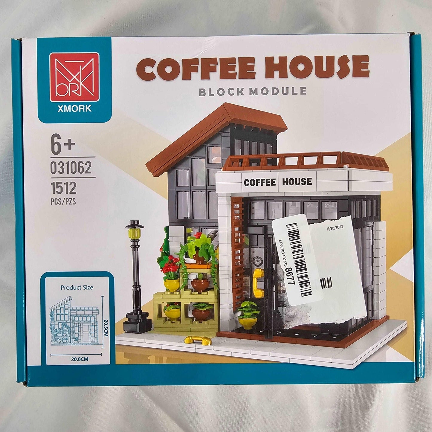 Coffee House Block Module XMork 031062 1512 Pieces - DQ Distribution