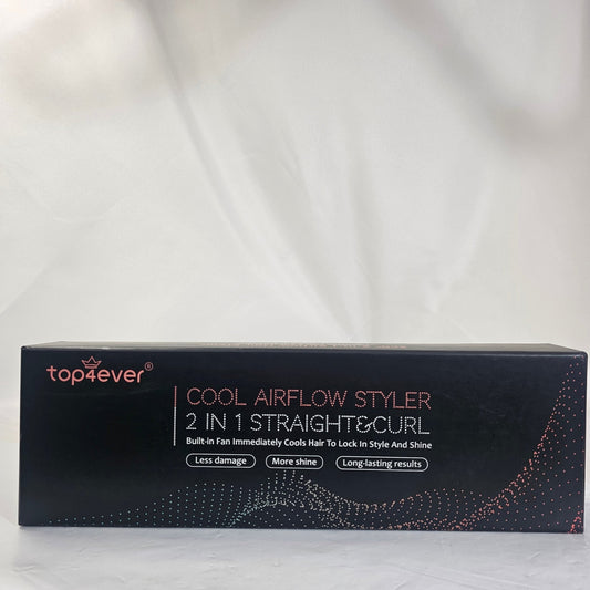 Cool Airflow Hair Styler 2-in-1  Straight&Curl Top4ever A188 - DQ Distribution