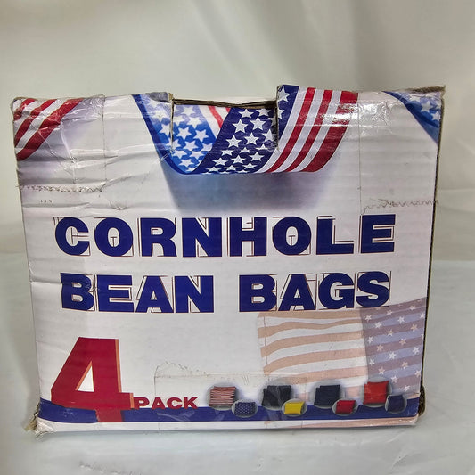 Cornhole Bean Bags 4-Pack Burgundy - Jmexuss - DQ Distribution