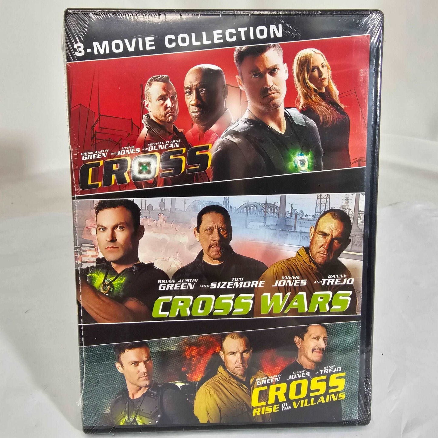 Cross 3 movie Collection: Cross (2011) / Cross Wars / Cross: Rise of the Villains DVD - DQ Distribution