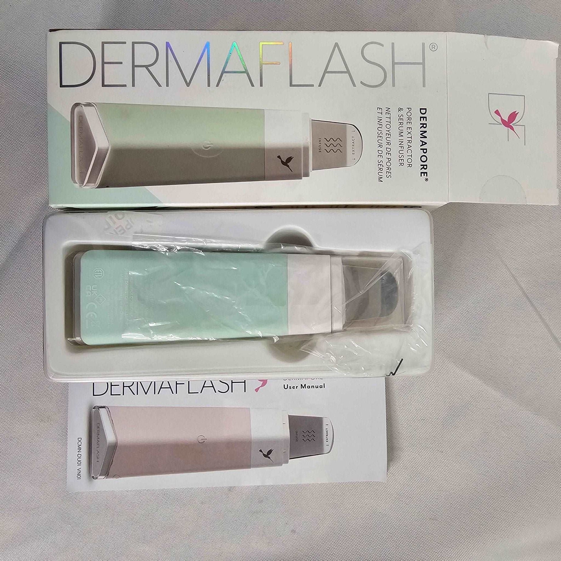 Dermapore Pore Extractor Serum Infuser Dermaflash DCMN-DU01 - DQ Distribution