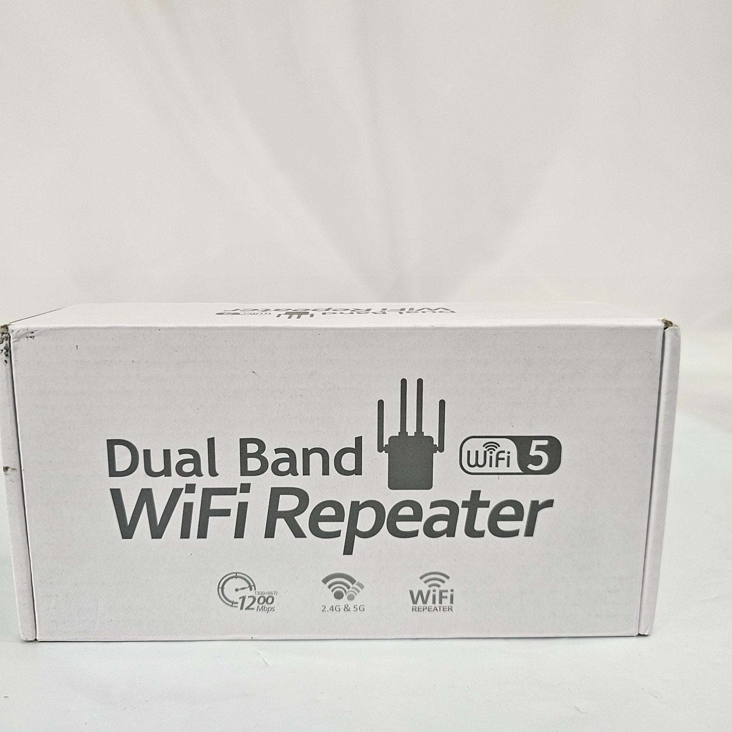 Dual Band WiFi Repeater - 1200Mbps, WiFi 5, 2.4G & 5G, Easy Setup - DQ Distribution