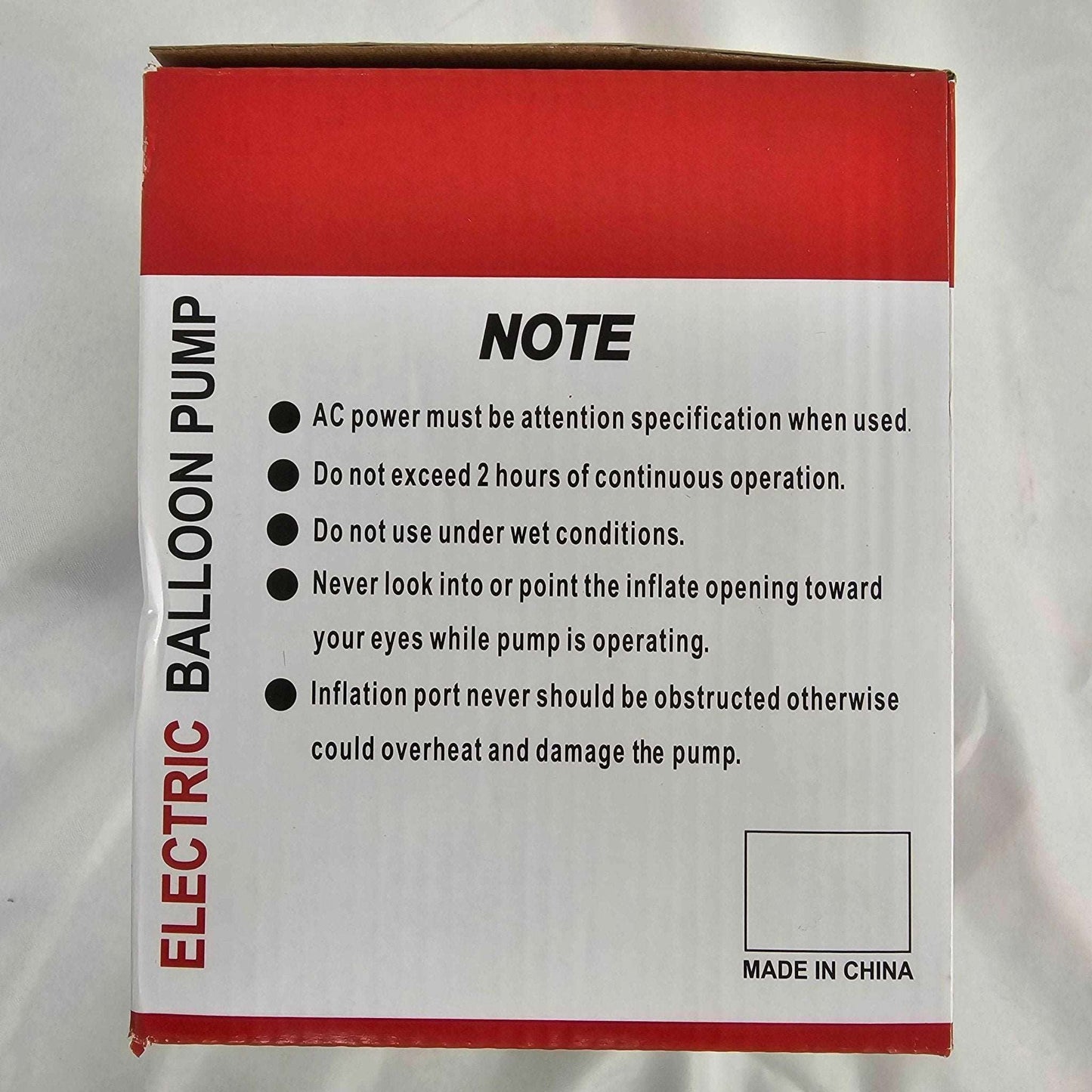 Electric Balloon Pump Idaodan FJY0001USP - DQ Distribution