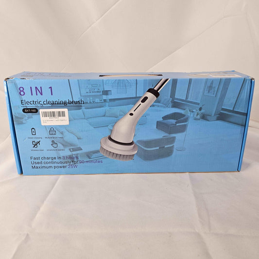 Electric Spin Scrubber Cleaning Brush 8 in 1 Sofrose SXT-160 - DQ Distribution