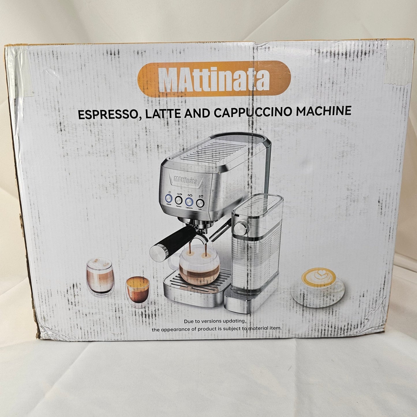 Espresso Latte Cappuccino Machine Mattinata CM1632 - DQ Distribution