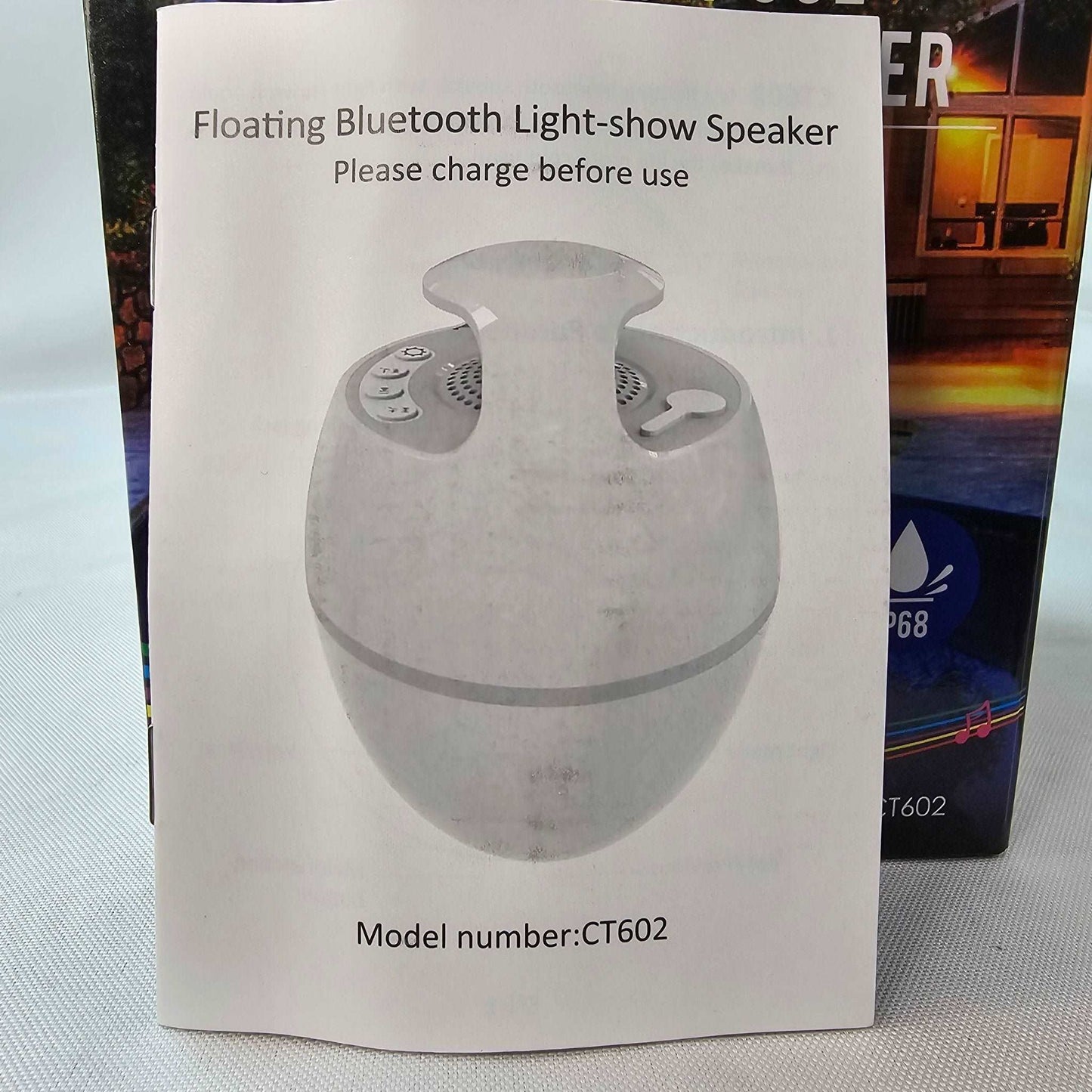 Floating Pool Bluetooth Light Show Speaker Kingsom CT602 - DQ Distribution