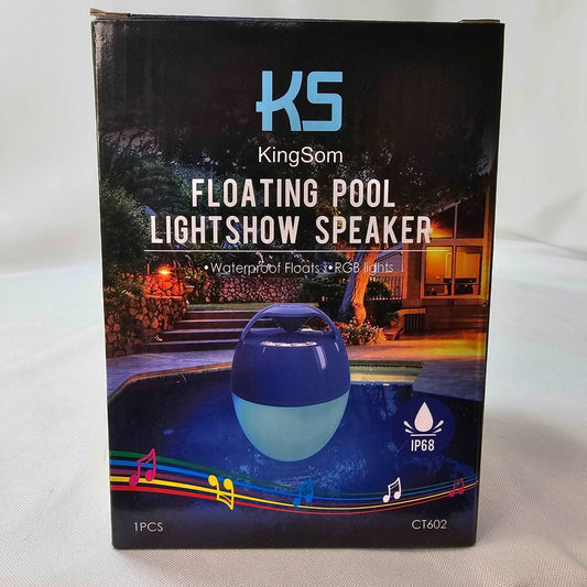 Floating Pool Bluetooth Light Show Speaker Kingsom CT602 - DQ Distribution