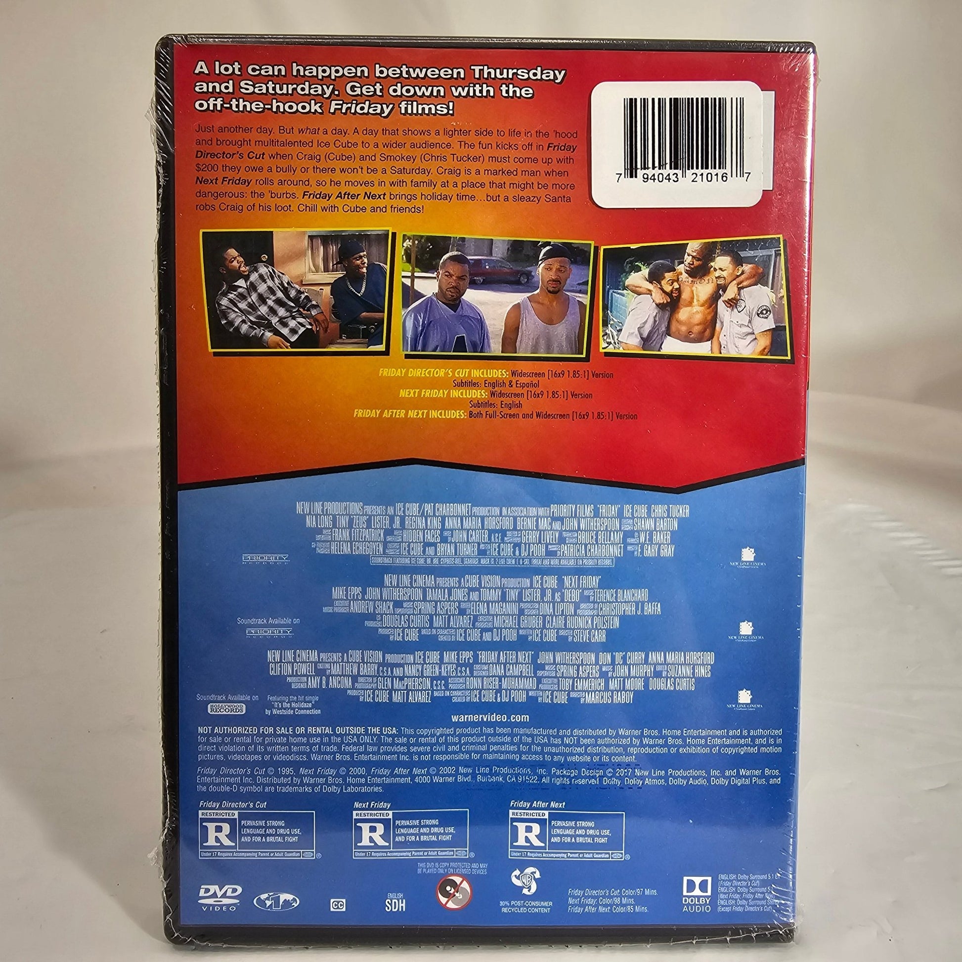 Friday 3 Movie Collection: Friday,Next Friday,Friday After Next DVD - DQ Distribution